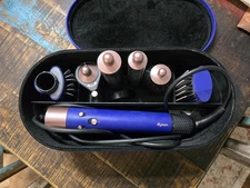 Dyson Airwrap Prussian Blue/Rich Copper with Attachments and Case