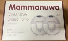NEW Mammanuwa S32 Wearable Electric Breast Pump Hands Free Portable BPA Free New