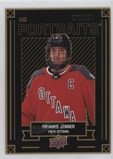 2024 Upper Deck PWHL 1st Edition UD Portraits Gold /299 Brianne Jenner #P-6 0c3