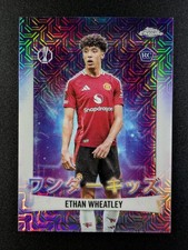 2024-25 Topps UEFA Japan Edition ETHAN WHEATLEY RC Wonderkids Chrome Mojo #WK-9