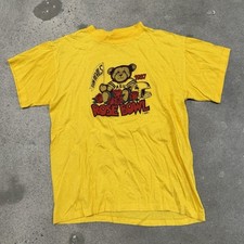 Vintage 80s ARIZONA STATE Sun Devils Rose Bowl Champion T Shirt ASU L NCAA 1987