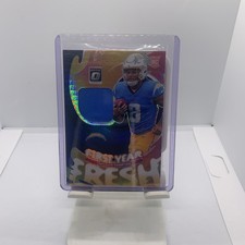 2025 Panini Donruss Optic First Year Fresh Omarion Hampton Rookie Memorabilia