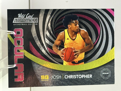 Josh Christopher - 21-22 Wild Card Alumination Ocular Single Swirl Pink #AOC-15