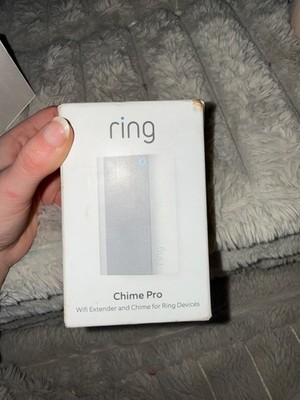 Ring Chime Pro Wi-Fi Extender for Smart Doorbell - White (8AC1PZ