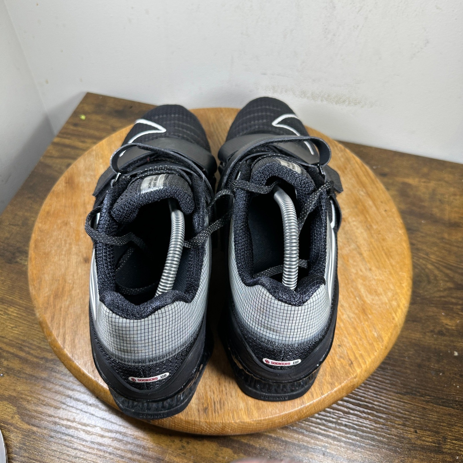 Nike Romaleos 4 Mens Weightlifting Shoes Black White CD3463-010 Size 12 image 4