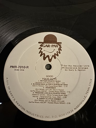 The Four Guys - Good - Gar-Pax Records Pressing PMR-7010-R - Picture 4 of 6