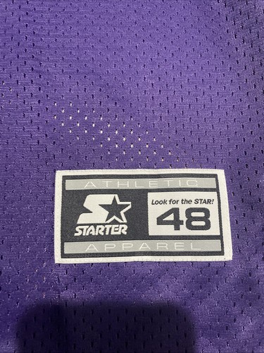 Minnesota Vikings Jersey Mens L 48 NFL Randall Cunningham Starter 90s NWT - Picture 2 of 8
