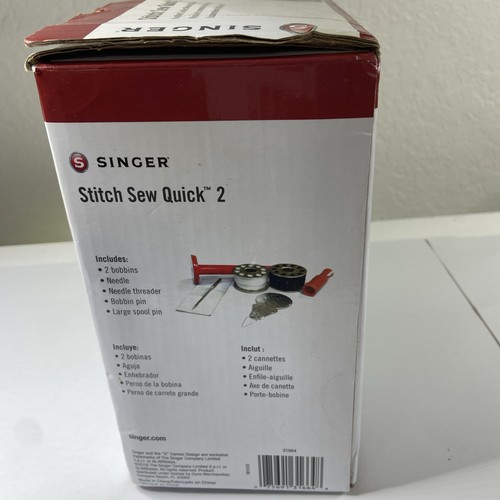 SINGER Stitch Sew Quick 2 Handheld Cordless Mending Machine - NEW - Picture 5 of 9