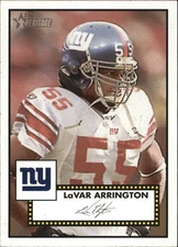 2006 Topps Heritage Football "Black Backs" Parallel Cards