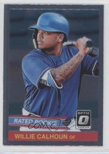 2018 Panini Donruss Optic Rated Rookie Retro 1984 Willie Calhoun #RR11 0f72