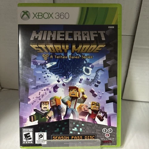 Minecraft: Story Mode - Season Pass Disc (Xbox 360, 2015) TESTED AND WORKING