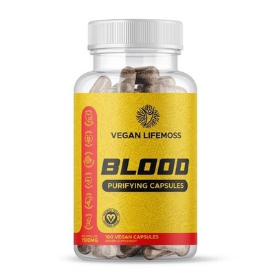 Vegan Lifemoss Blood Purifying Capsules Dietary Supplement