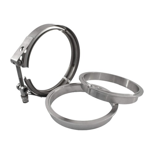 304 Stainless Steel 5 Inch Exhaust Pipe V-Band Clamp Flange, 5" 127mm - Picture 4 of 4