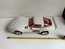 Vintage 1978 Jim  Beam Bottle Decanter White Corvette