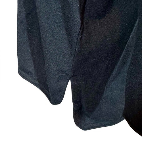 C.T. Suéter Pullover Cuadrado Cuello Redondo Cabra Algodón Cachemira Plage Negro Talla:40 Japón - Imagen 5 de 10