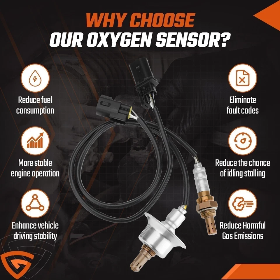 2pcs Oxygen O2 Sensor Upstream&Downstream For 2014-2015 Hyundai Tucson 2.0L 2.4L - Image 4 of 4