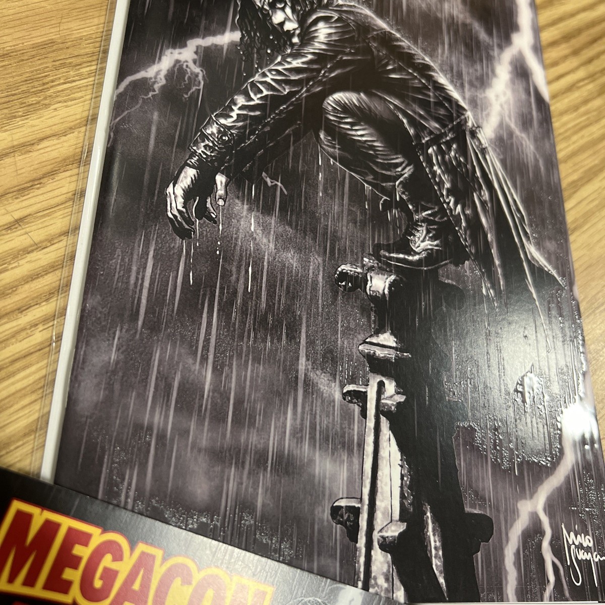 アメコミリーフ SIKTC #1 Godtail 2026 Megacon ✨The Crow MEGACON 2026-LTD 50🤩 Embossed Foil, Mico Suayan, Blind