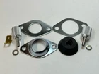 Lambretta mag housing wiring Seal Plate Kit Quick Fit & Release Silver