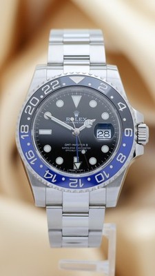 Rolex GMT-Master II 'Batman' 40mm Automatik  116710BLNR  Original Papiere + Bo