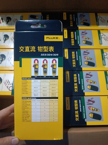 Fluke 325 True RMS DC AC Current and Voltage Tester Capacitance Clamp meter - Picture 4 of 5