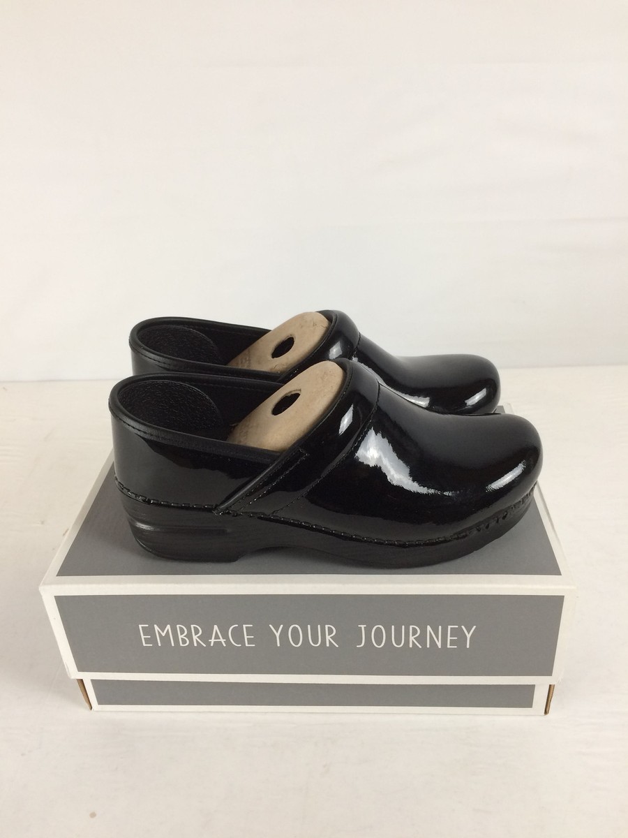 Dansko Clogs With Strap Dansko Black Leather Womens Clogs Shoes W