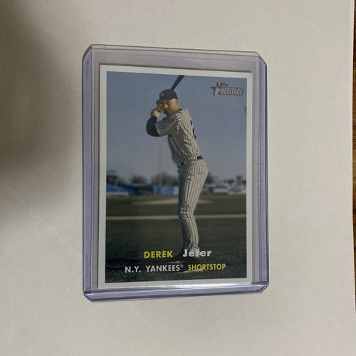 2006 Topps Heritage Derek Jeter New York Yankees