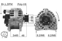 ERA Lichtmaschine Generator 90A 14V FüR VW Golf IV 1.4 16V 1.6 1.9 TDI 2.0 1.8