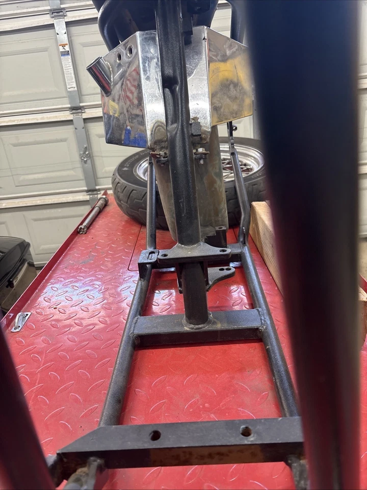 Marco rígido de construcción especial Harley Panhead Shovelhead Foto 4 de 4