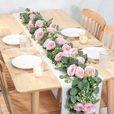 Artificial Vines Faux Floral Garland for Wedding Arch Mother's Day Fireplace
