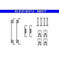 ATE 03.0137-9317.2 ZubehöRsatz Bremsbacken FüR Smart Ford Renault Seat VW Polo