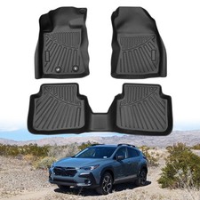 Powerty Floor Mats for 2024 2025 2026 Subaru Crosstrek Accessories All Weathe...