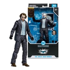 McFarlane Toys Batman The Dark Knight Trilogy The Joker Bank Robber Gold Label S