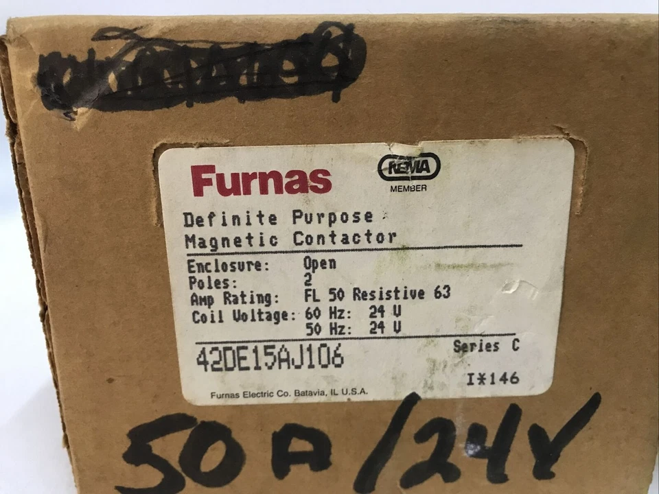 Furnas 42DE15AJ106 Definite Purpose Magnetic Contactor - Image 2 of 4