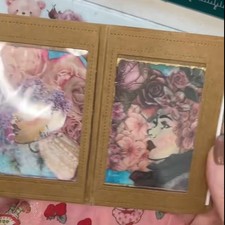 Handmade 3-Window ATC / ACEO Folder – Artist Trading Card Holder – Ready to Ship