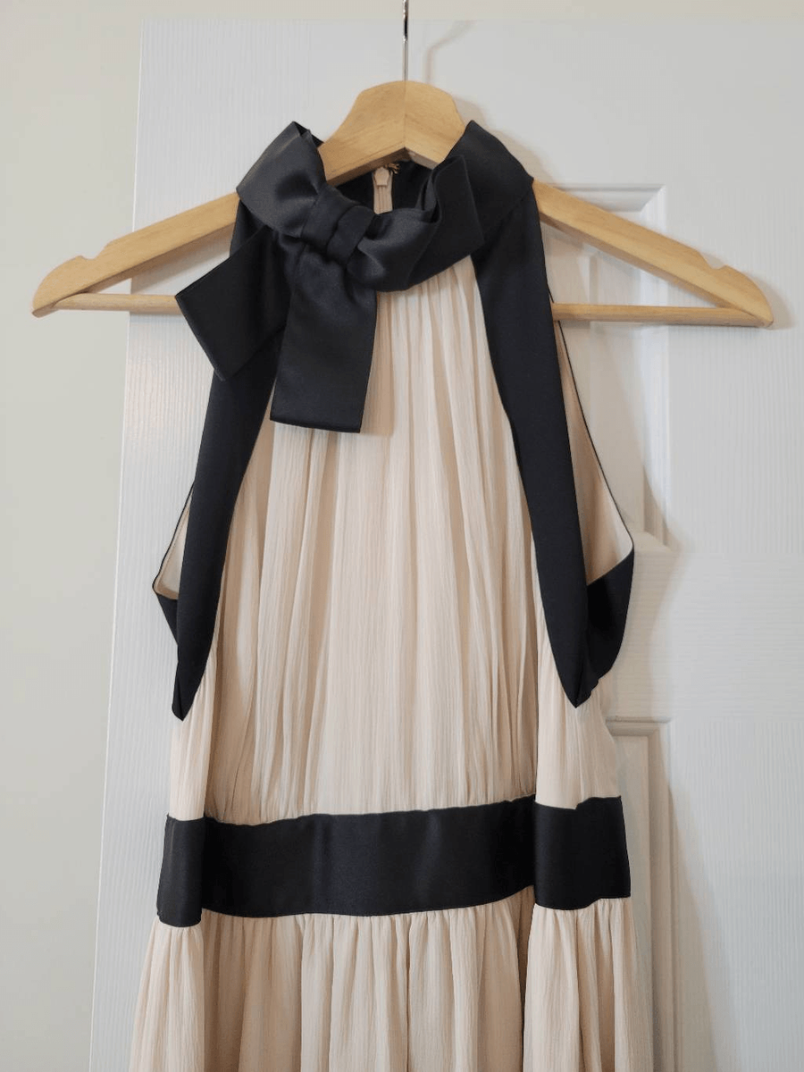 kate spade chiffon dress Kate Spade Rose Chiffon Dress