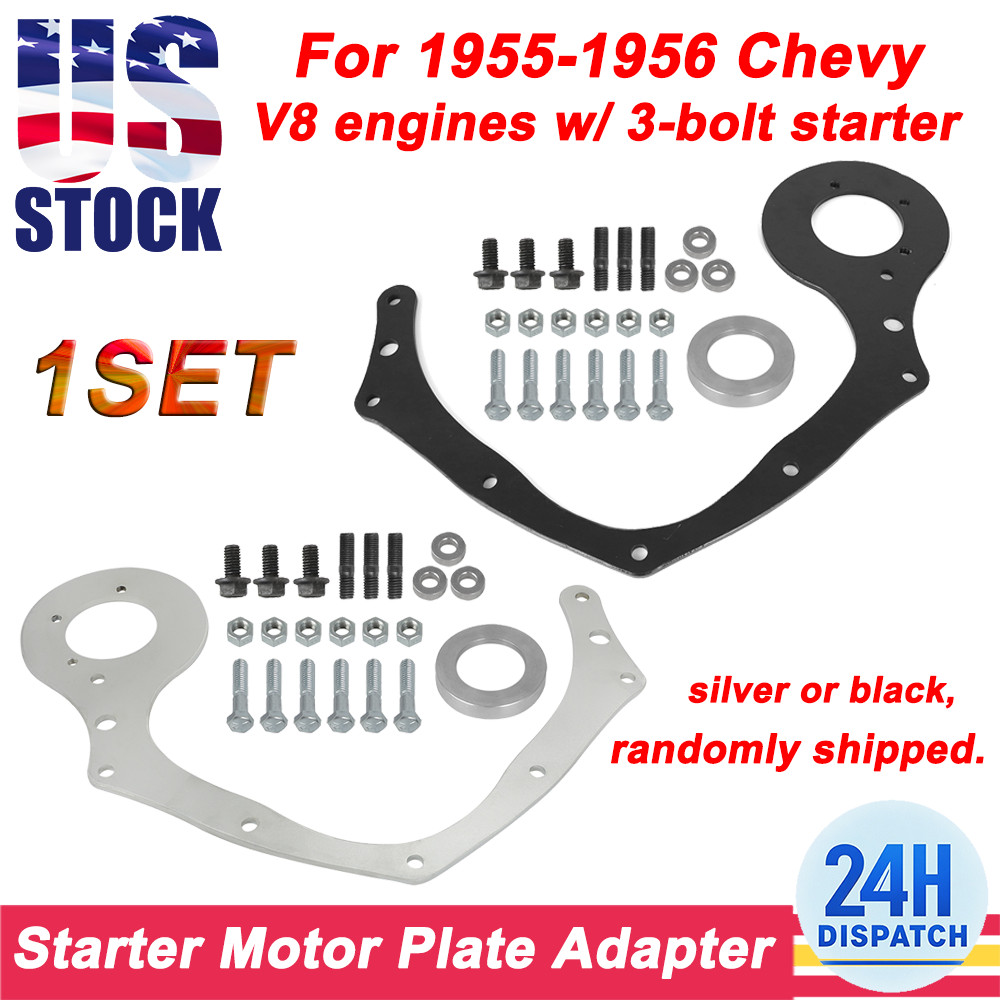 Starter Plate Adapter For 55-56 Chevy Transmissions 200R 350/400 Turbo 168-tooth