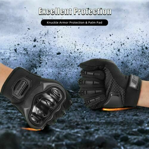 Motorcycle Cycling Full Finger Gloves Windproof Tactical Combat Gloves for Mens - Bild 4 von 33