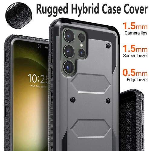 For Samsung Galaxy S20 S21 S22 S23 Ultra/+ FE Case Hard Belt Clip Holster Cover - Picture 16 of 67