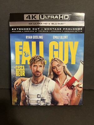 The Fall Guy 4K UHD + Blu-ray w/slipcover + Extended Cut