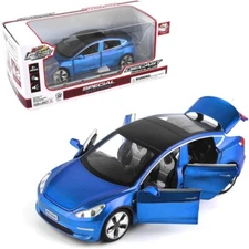 1:32 Scale Tesla Model 3 Alloy Car Model Diecast Toy Vehicle for Collection Gift