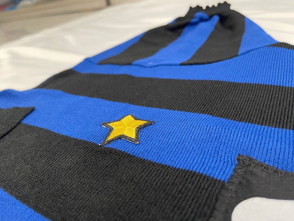 Maillot Vintage Inter Milan Fiorucci Années 80 – Laine Taille M