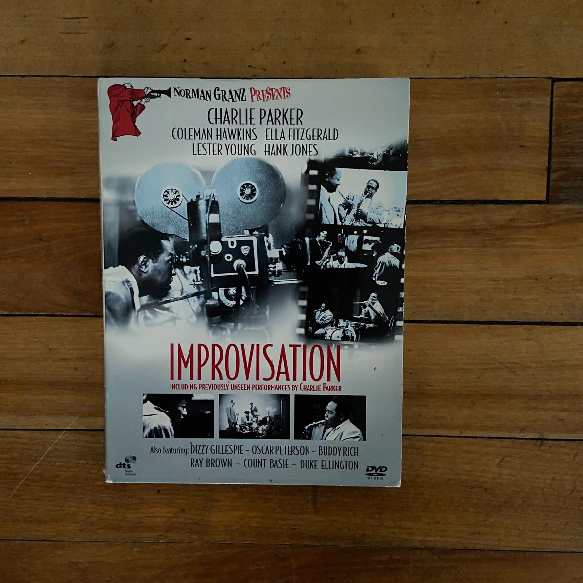 Improvisation 2 DVD Set by Norman Ganz 2007 Charlie Parker Ella