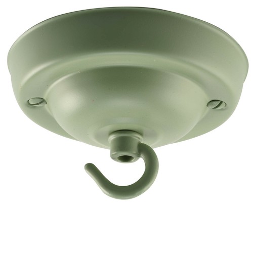ElekTek Ceiling Pendant Rose Hook Light Fitting 108mm Dia. Choose