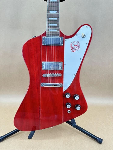 US Ship Red Firebird Electric Guitar HH Pickup Rosewood Fretboard Free Ship