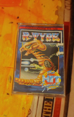 R-Type (IREM 1989) Commodore C 64 (Tape, Manual, Box) works 8-bit classic