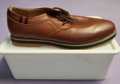 Mohem Darren Mens sz 10 Premium Genuine Leather Lace Up  display picture 3