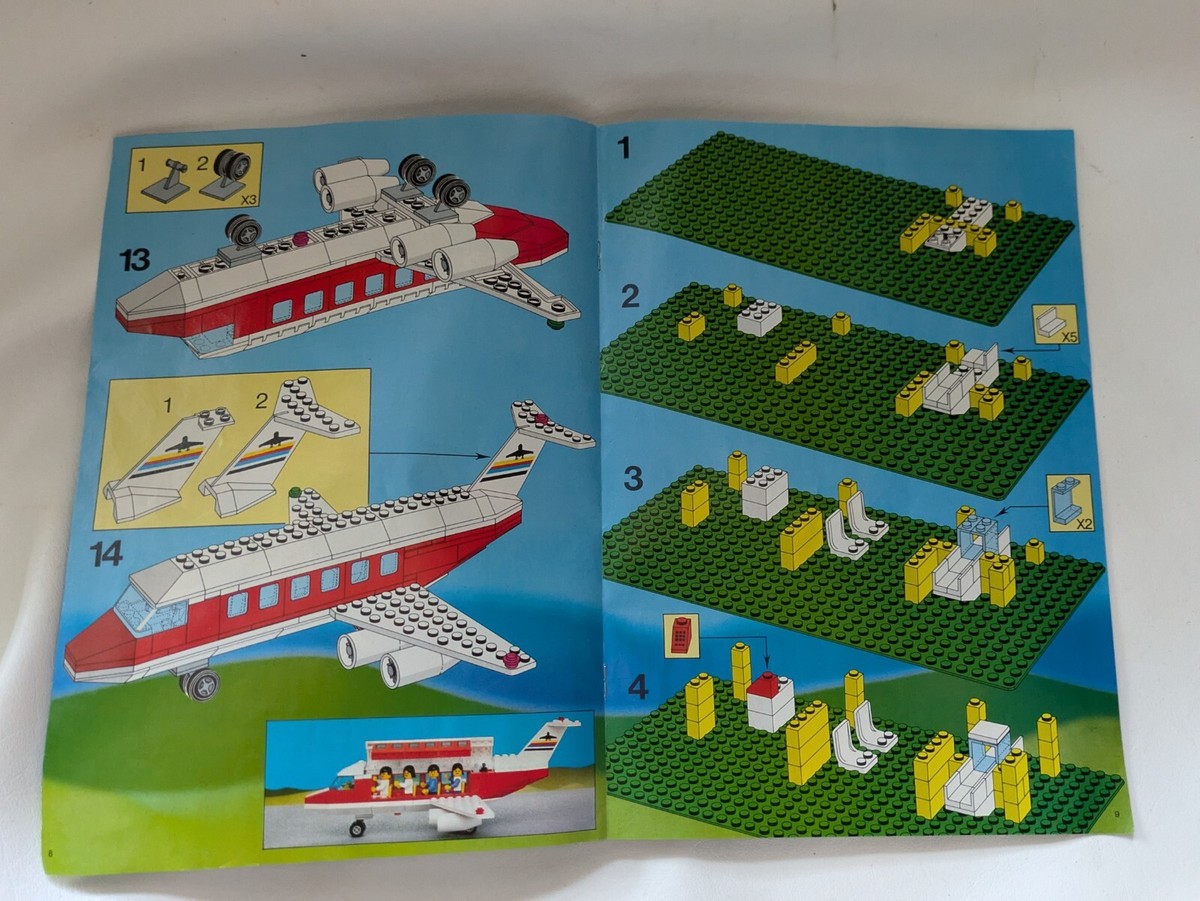 Legoland Lego Airport Instructions 6392 Discount Lego 6392 2025