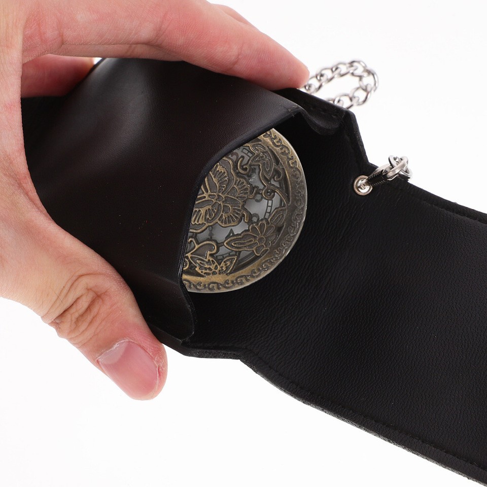 Pocket Watch Display Dome Case Comfortable Touch Feeling Bag Pouch eBay