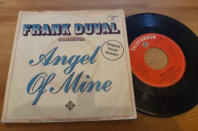 7'' Pop Frank Duval -  Derrick : Angel Of Mine / Magdalena (2 Song) TELDEC