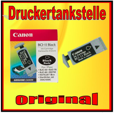 original Patrone APPLE StyleWriter 2200 M3912G/A Canon BCI-11 black BJC-35 55 